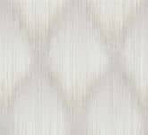 Non-woven wallpaper stripes, rhombus stripes modern in beige  
