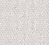 Vliestapete Blumen, 3D-Optik Geometrisch matt in Grau - Papis Loveday 