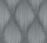 Vliestapete Strass Streifen Modern in Grau - Papis Loveday  