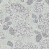 Tapete Floral Grau Silber - Vliestapete A.S. Création 