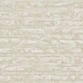 Papier peint effet pierre marron blanc - Papier peint intissé A.S. Création 