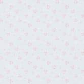 Blümchentapete blau rosa - Vliestapete Landhaus A.S. Création - matt und leicht strukturiert 