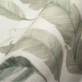 Papier peint Feuilles Vert Blanc Jungle Papier peint intissé Palmiers Échantillon Papier peint mural 