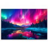 Leinwandbild, Abstrakte Himmelslandschaft 
