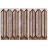 Leinwandbild 5 teilig, Buntes 3D -Fenster 