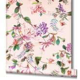 Vliestapete mit abstraktem Blumenmotiv beige, rosa Floral 