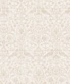 Non-woven wallpaper birds, flowers floral nature in gray 