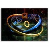 Leinwandbild, Controller Spiele 