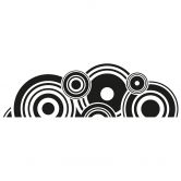 Wandtattoo Retro Bogen 