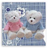 Leinwandbild, Zwei Teddybären 