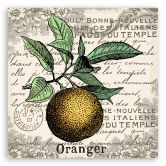 Leinwandbild, Vintage Orange 