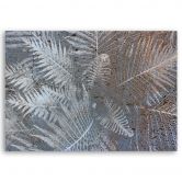 Canvas schilderij, varenbladeren planten 