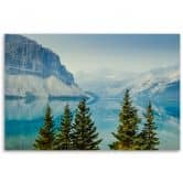 Leinwandbild, Berge See Natur 