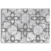 Leinwandbild, Orientalisches Muster 3D 