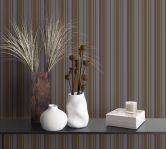 Vliestapete Streifen Modern, Klassisch, Shabby Chic in Braun  