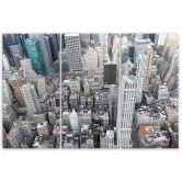 Leinwandbild 3-teilig, New York Stadt Wolkenkratzer 