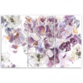 Leinwandbild 3 teilig, Iris Blume 