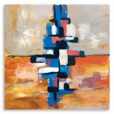 Tableau sur toile, Abstrait coloré 