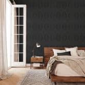 Vliestapete Grafisch Modern in Schwarz  