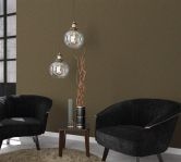 Vliestapete Struktur Modern, Shabby Chic, Designerwelten in Grün  