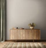 Vliestapete Streifen Klassisch in Beige , Lounge 