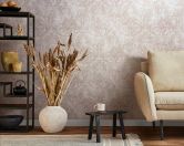 Vliestapete in ornamentaler Optik beige, rot Ornamental 