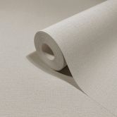 Vliestapete Strukturiert Uni Modern matt in Beige 