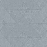 Vliestapete Dreiecke, Geometrisch Grafisch Geometrisch in Blau 