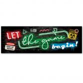 Leinwandbild, Neon für Spieler 