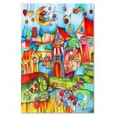 Canvasbillede, Feernes by 