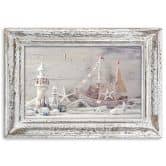 Leinwandbild, Maritimes Shabby Chic 