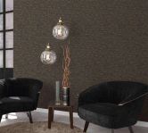 Vliestapete Struktur Modern, Shabby Chic, Designerwelten in Schwarz  