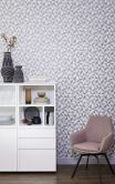 Vliestapete Grafisch Modern in Greige  