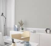Effen behang, effen vliesbehang Novamur Yvi beige, blauw 