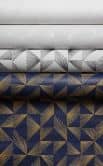 Vliestapete Grafisch Modern in Blau  