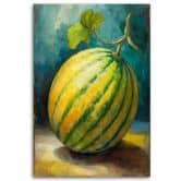 Leinwandbild Melone Frucht 