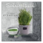 Leinwandbild, Schnittlauch Gewürze für die Küche 