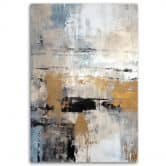 Leinwandbild, Abstraktion Gold Glamour 