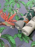 Vliestapete Illustration Modern, Natur in Blau  