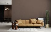 Peinture murale premium marron - PURO c7021 marron apaisant 