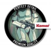 Vlies Fototapete - Mandalorian Stormtrooper Print - 200 x 280 cm 