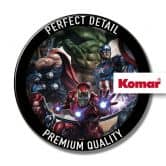 Non-woven tapet - Avengers Ornament - 200 x 280 cm 