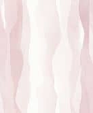 Non-woven wallpaper in pink abstract stripes graphic modern  