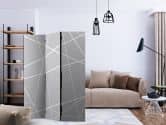 Screen room divider - Moderne edderkoppespind, 3-delt 