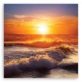 Leinwandbild Meer Welle Natur 
