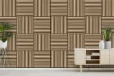 Wandpaneel Jangal Modular Wall Akustikpaneel Furnier - Davert Oak 