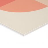Acrylglasbild Geometrische Formen in Orange-rosa - 1X Studio 