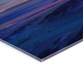 Acrylglasbild Landschaft mit Erde und Galaxie - Aenami 