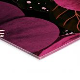 Acrylglas bloesempracht in paarse tinten - Anijs illustratie 