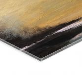 Acrylglasbild Goldenes Licht am Abendhimmel - Bergius 